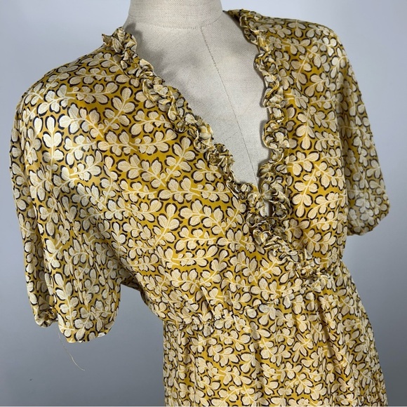 Lush floral spring/summertime brunch Dress S - Picture 5 of 11